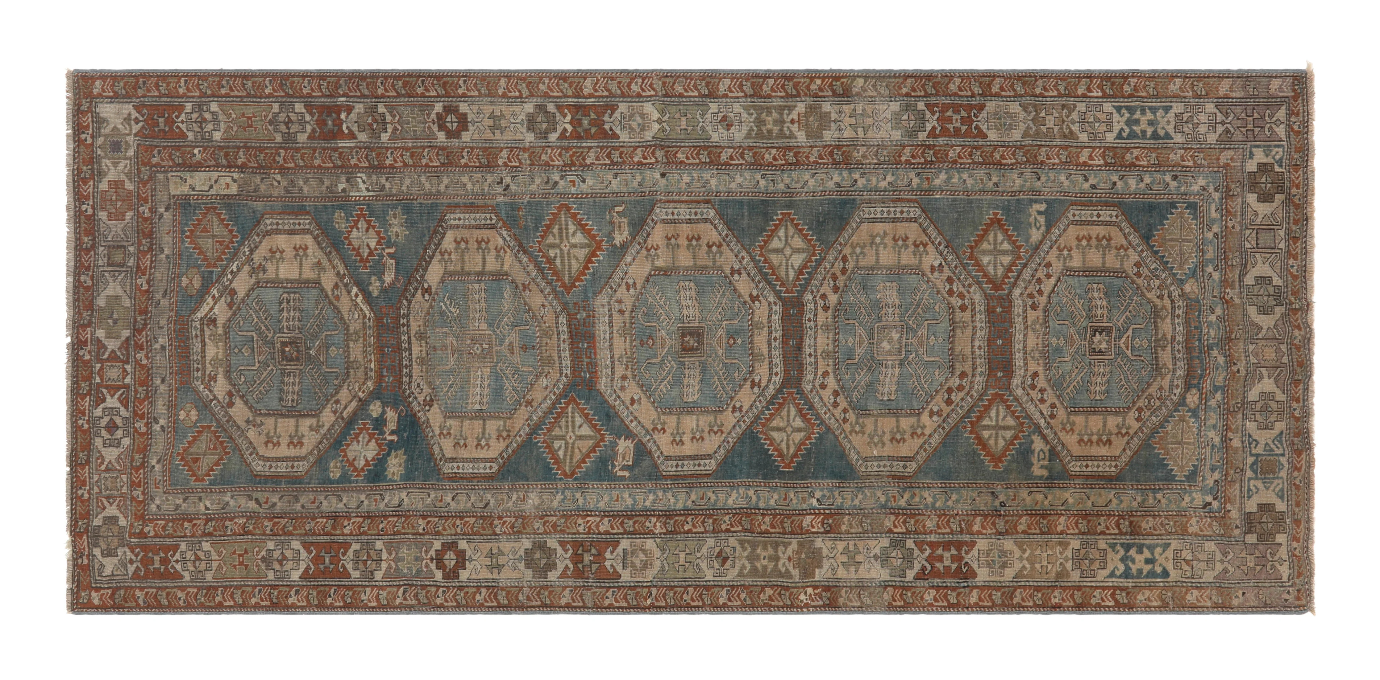 Vintage Shirvan Rug - 9'3" x 3'8" | Jayson Home