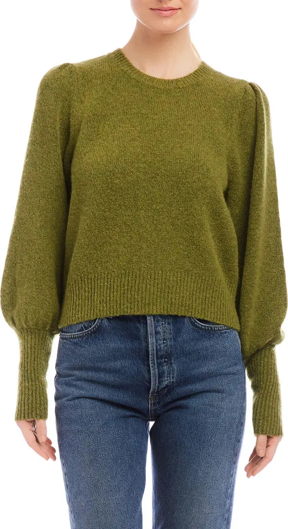 FIFTEEN TWENTY Lia Shirred Sweater | Nordstrom | Nordstrom