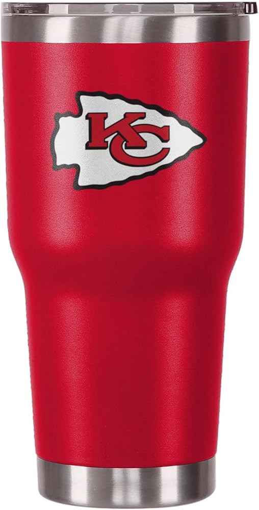 FOCO NFL unisex NFL Team Logo 30oz Insulated Stainless Steel Travel Mug Tumbler | Amazon (US)