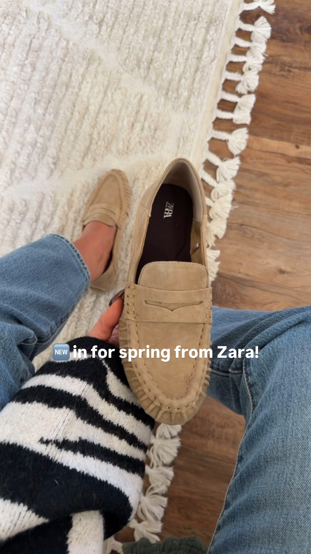 🆕 spring loafers from Zara! So comfy fit tts 

#LTKootd #LTKgrwm