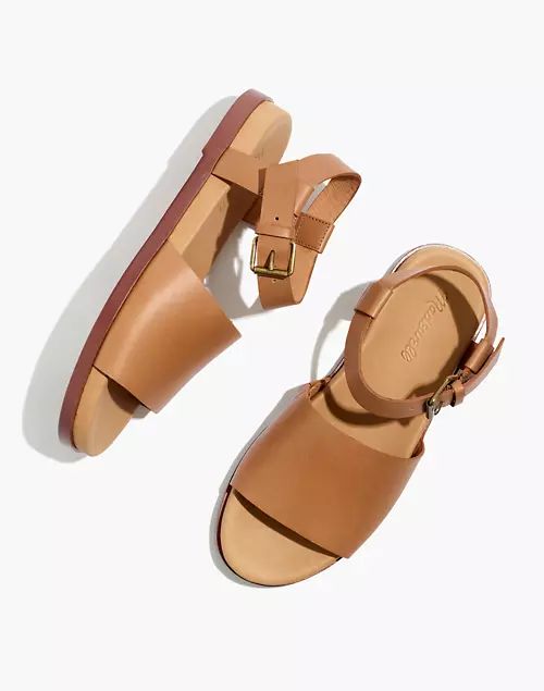 The Noelle Ankle-Strap Flat | Madewell