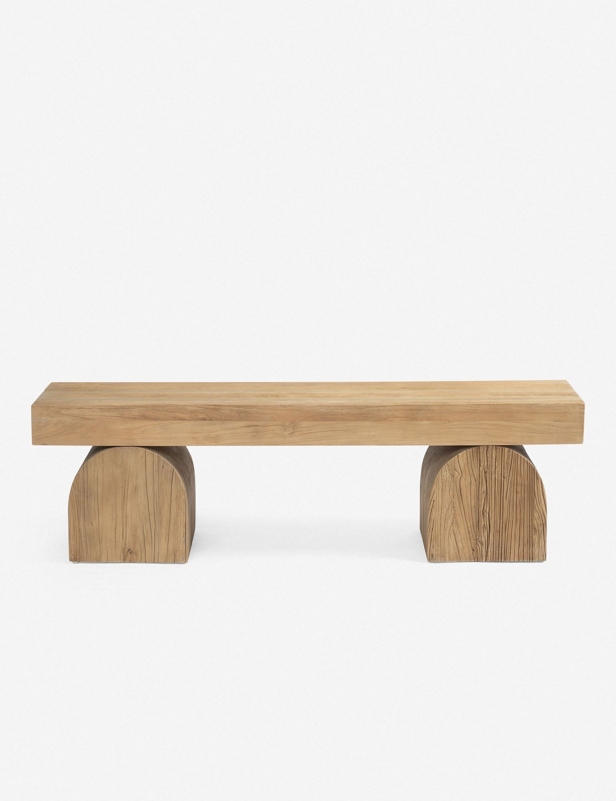 Laney Bench, Natural Elm | Lulu and Georgia 