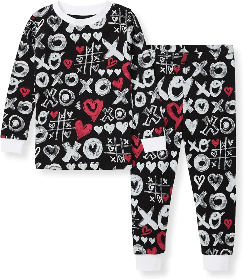 Burt's Bees Baby Baby Boys Pajamas, 2-Piece Long Sleeve Tee and Long Pant Cotton PJ Set, Sizes fo... | Amazon (US)