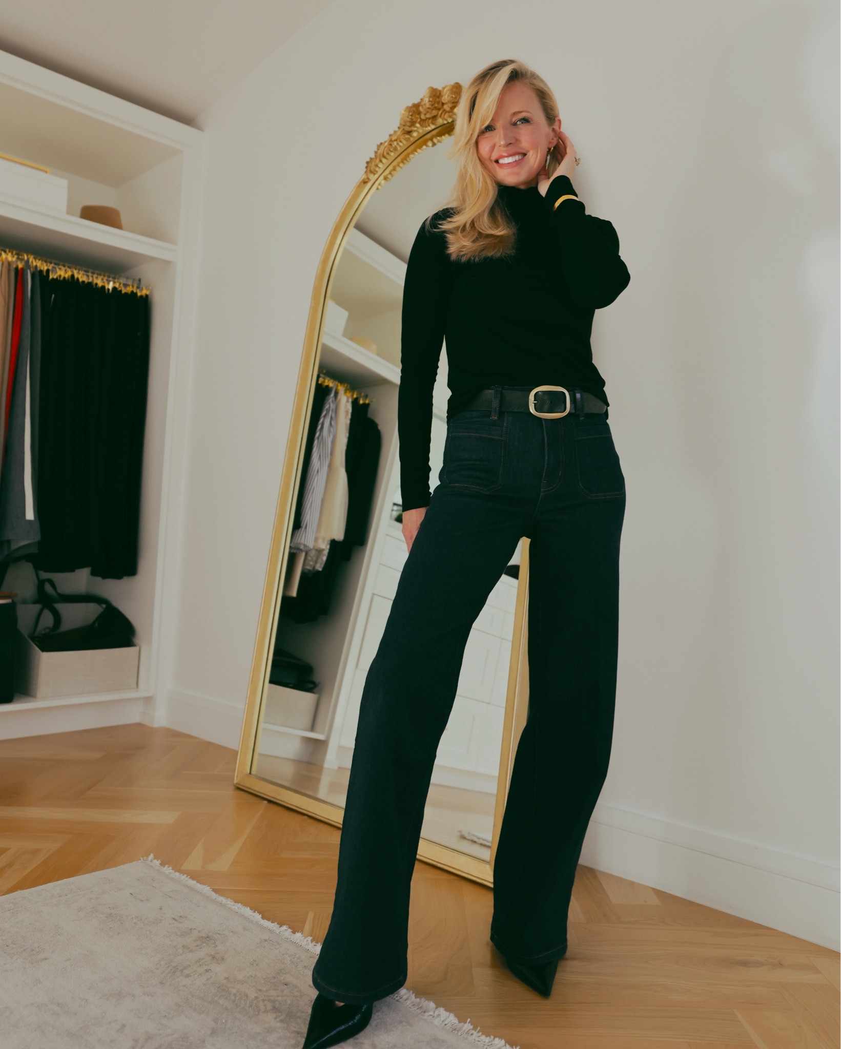 These patch-front pockets pants may be my current favorites… the pocket detail adds so much to the style, they stretch but don’t stretch out, and they’re a 31” inseam which is perfect for petites to pair with a small heel or platform sneaker. 

#LTKPetite #LTKOver40 #LTKSeasonal