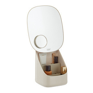 Mirror with Cosmetic Organizer | The Container Store
