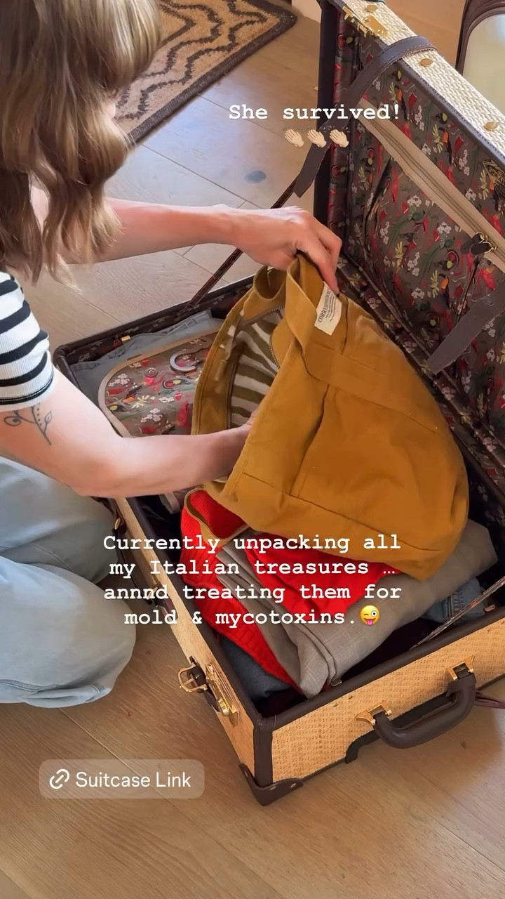 She survived! 👏🏼👏🏼👏🏼 Currently unpacking all my Italian treasures … 

#LTKTravel #LTKHome