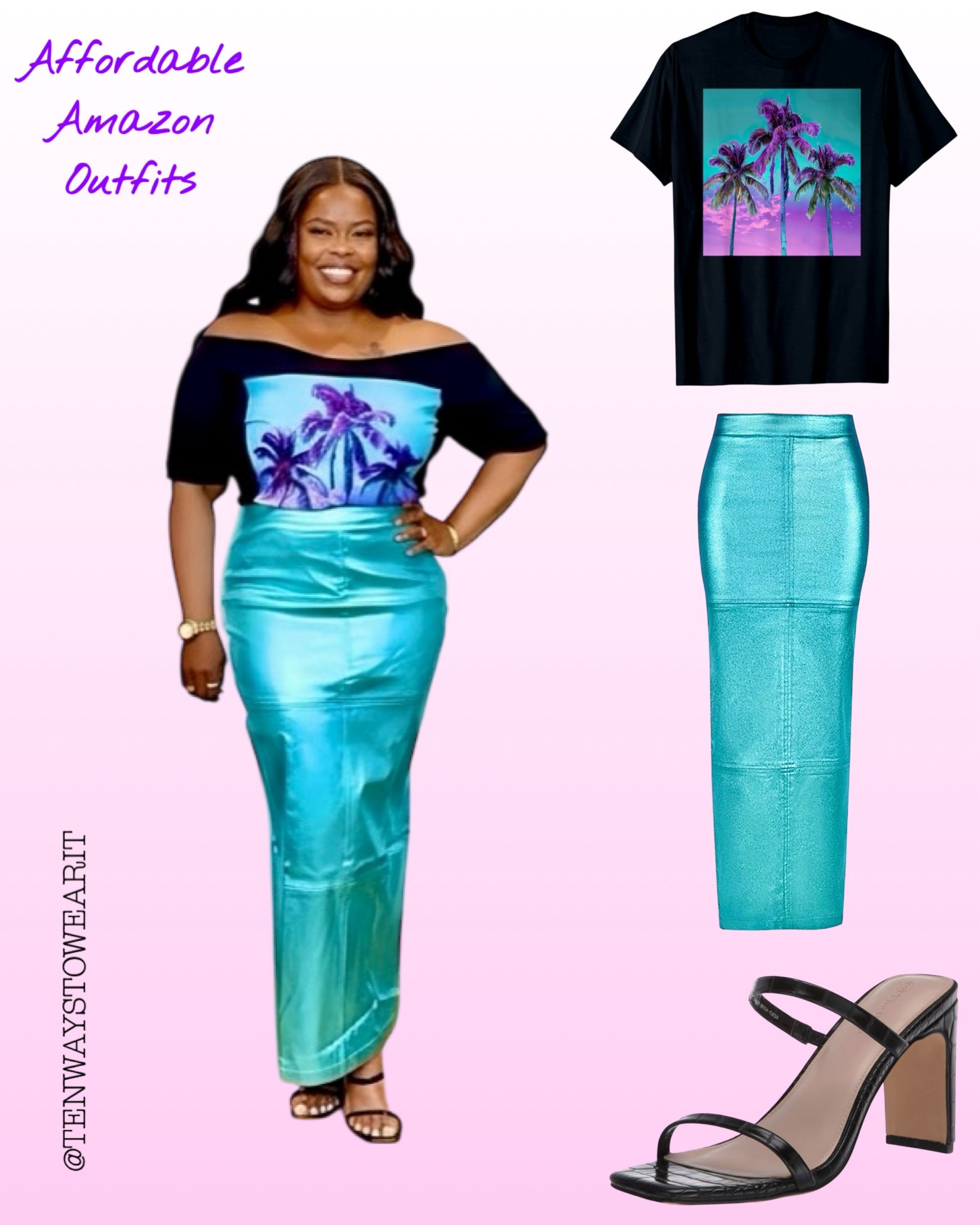 Affordable Amazon outfits. 

#springtransition #springstyle #springoutfit #springskirt 

#LTKOver40 #LTKFestival #LTKMidsize