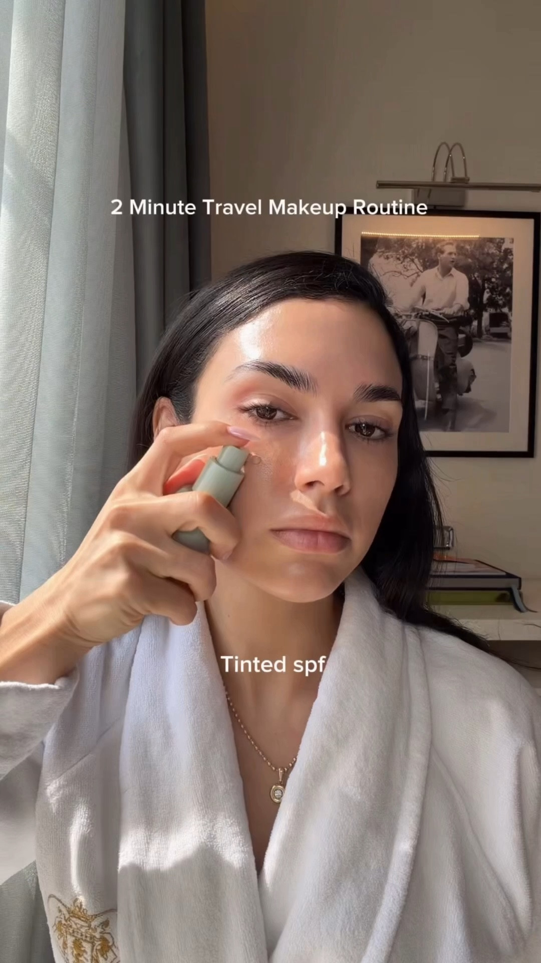 Using color 60 in the tinted spf 