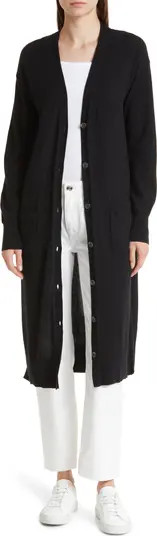 Cotton & Cashmere Blend Long Cardigan | Nordstrom
