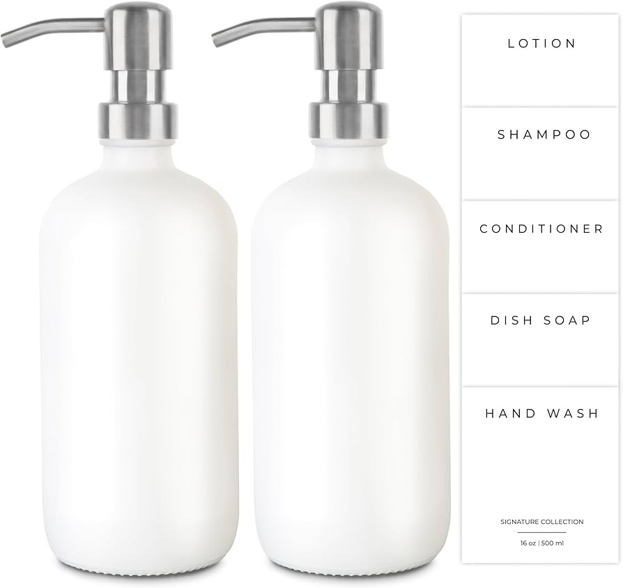 Emerson Soap Dispenser, Dish Soap Dispenser for Kitchen Sink - Soap Dispenser Bathroom Set, Hand ... | Amazon (US)