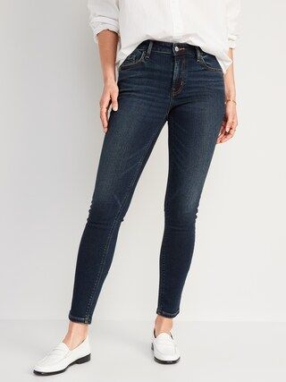 Mid-Rise Rockstar Super-Skinny Jeans for Women | Old Navy (CA)