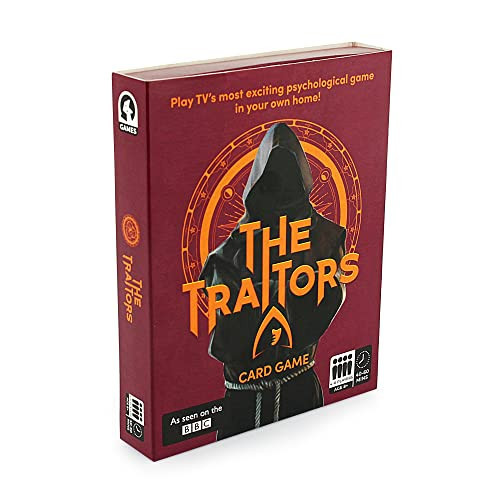 Ginger Fox The Traitors Card Game. Strategic Family Party Game Of Deception From Creators BBC TV Show. A Mind Trust & Treachery. Best For Kids Adults. 4-6 Players (0112.1750.71.OCL.OSZ) | Amazon (UK)