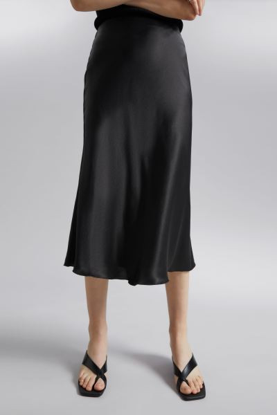 A-Line Midi Skirt | H&M (UK, MY, IN, SG, PH, TW, HK)