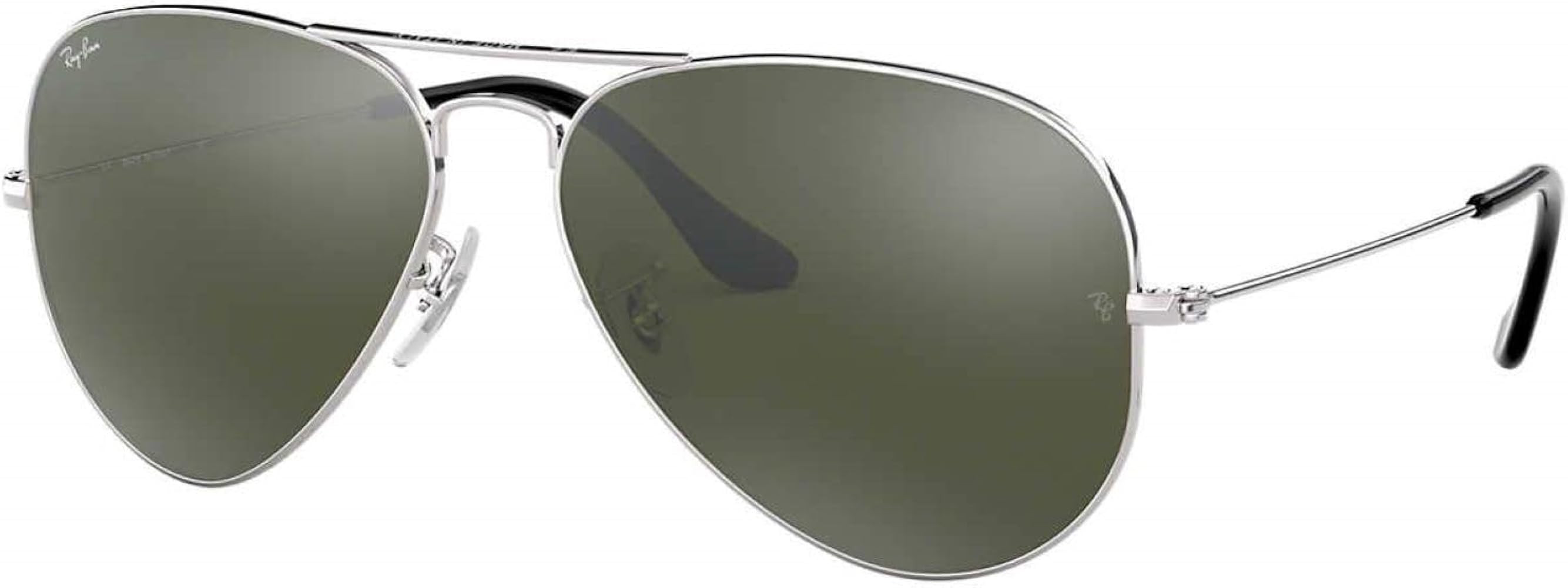 Ray-Ban RB3025 Classic Mirrored Aviator Sunglasses | Amazon (US)