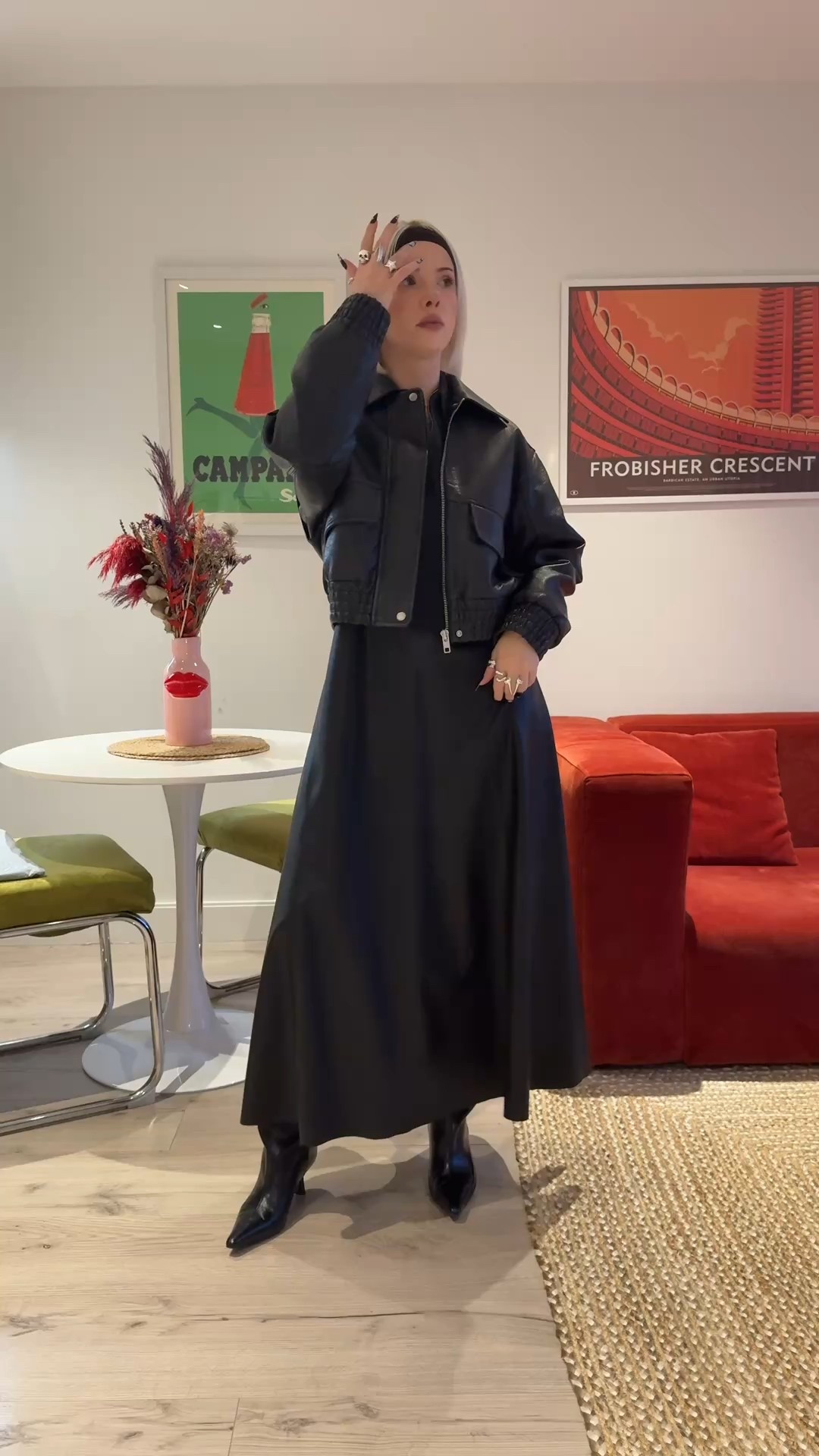 Triple leather season 🖤 

#LTKuk #LTKstyletip #LTKwinter