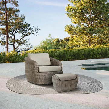 Liana Wicker Outdoor Lounge Set | Inviting & Comfortable | Chita