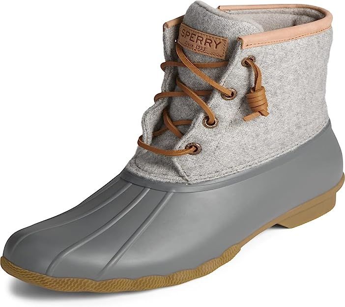 Sperry Women's Core Saltwater Emboss Wool Boots | Amazon (US)