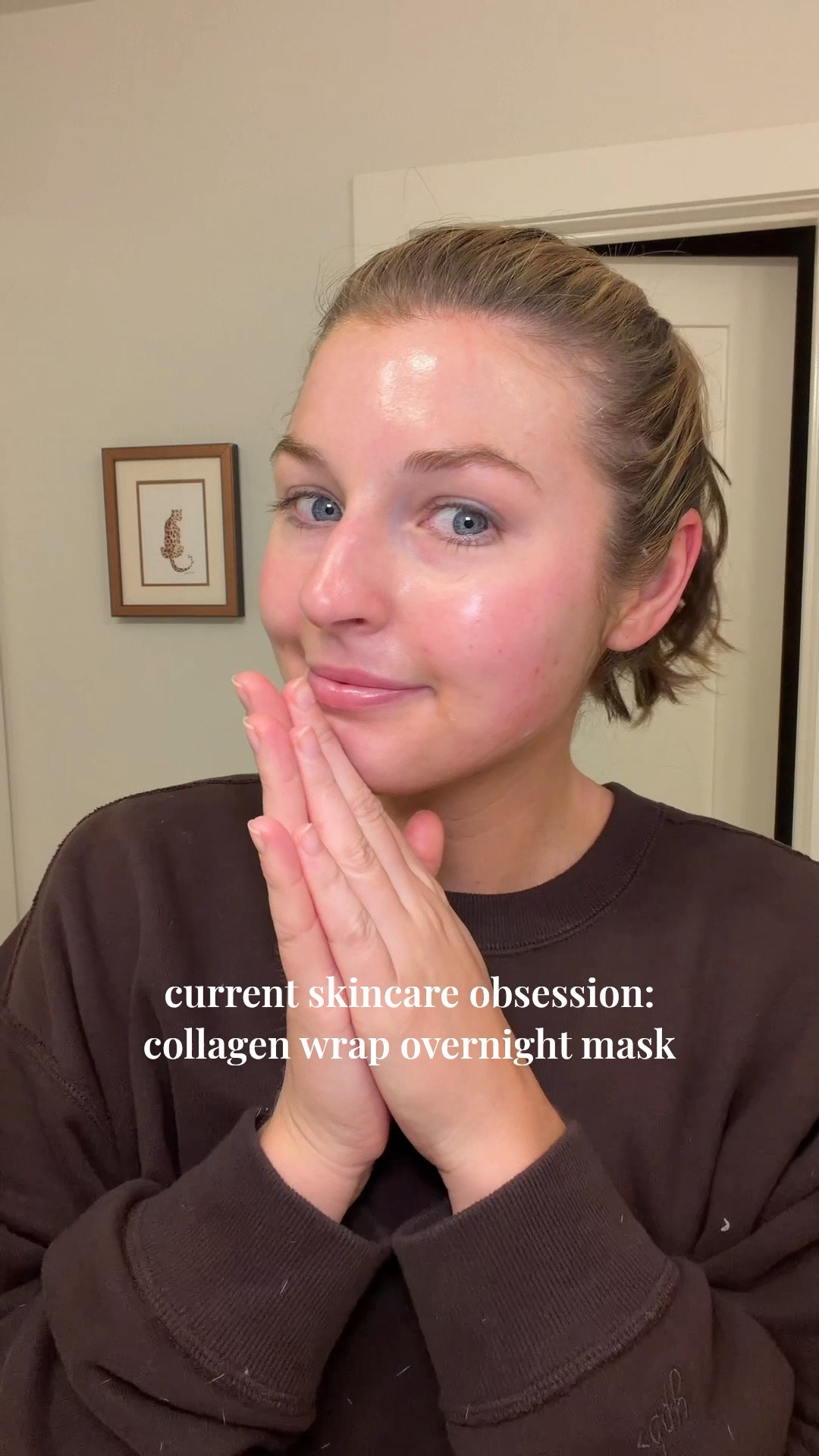 Current skincare obsession! This collagen overnight mask is the BEST and so satisfying to remove the next morning!