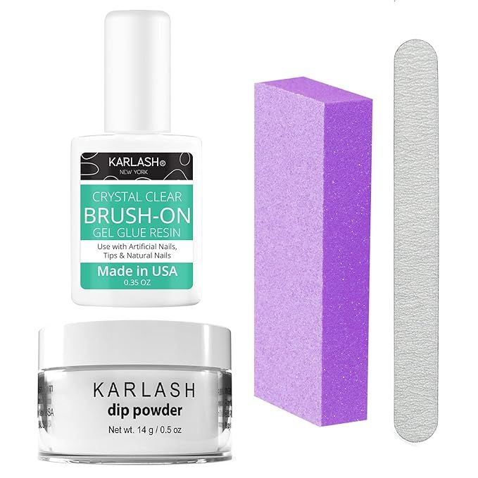 Karlash Nail Repair Kit for Broken Cracked Split Nails. Emergency Easy Quick Fix (Crystal Clear) | Amazon (US)