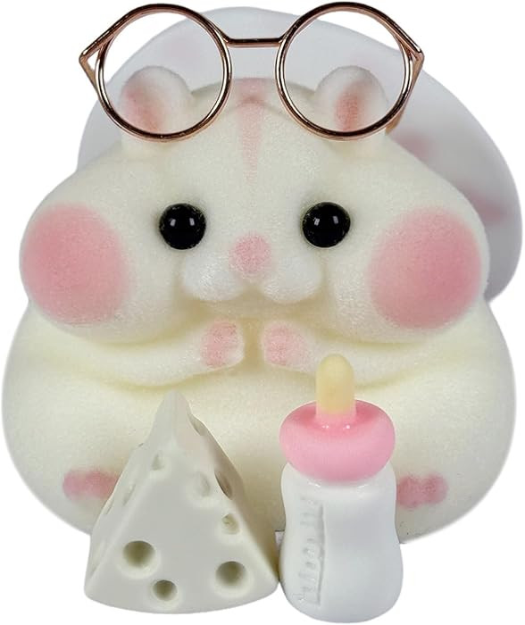 Handmade Taba Squishy Hamster Toy, Cute Squishy Hamster Fidget Toy, Realistic Hamster Toy, Soft S... | Amazon (US)