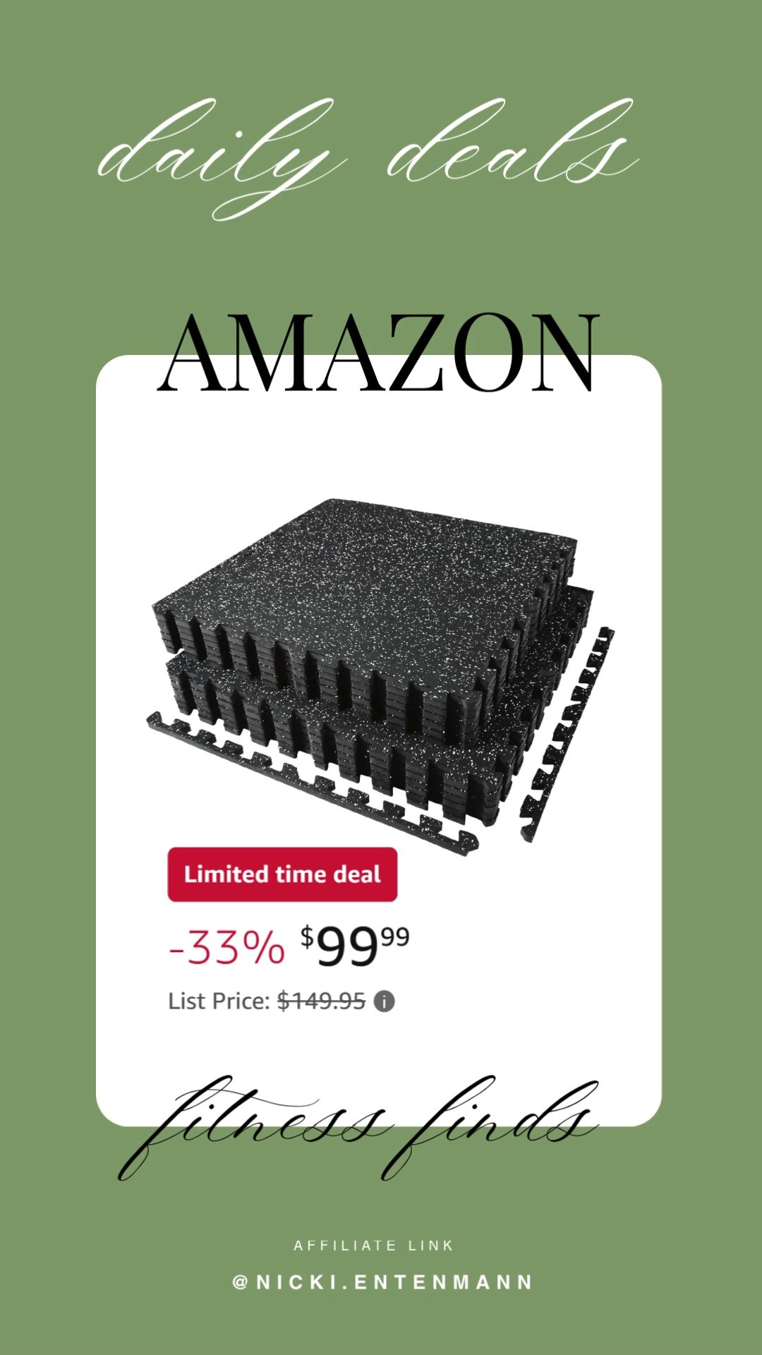 These AIRHOP 0.56in thick 48 sq ft exercise equipment mats bring cheerful support and effortless durability to everyday workouts with sturdy flair. #AIRHOPMats #ExerciseEquipment #FloorProtection #HomeGymEssentials #WorkoutGear #FitnessGoals #ActiveLife #DurableDesign #SmartLiving #HealthyHome 🧘‍♂️✨🏋️‍♀️
 

 #LTKfitnessgoals #LTKActive #LTKHome