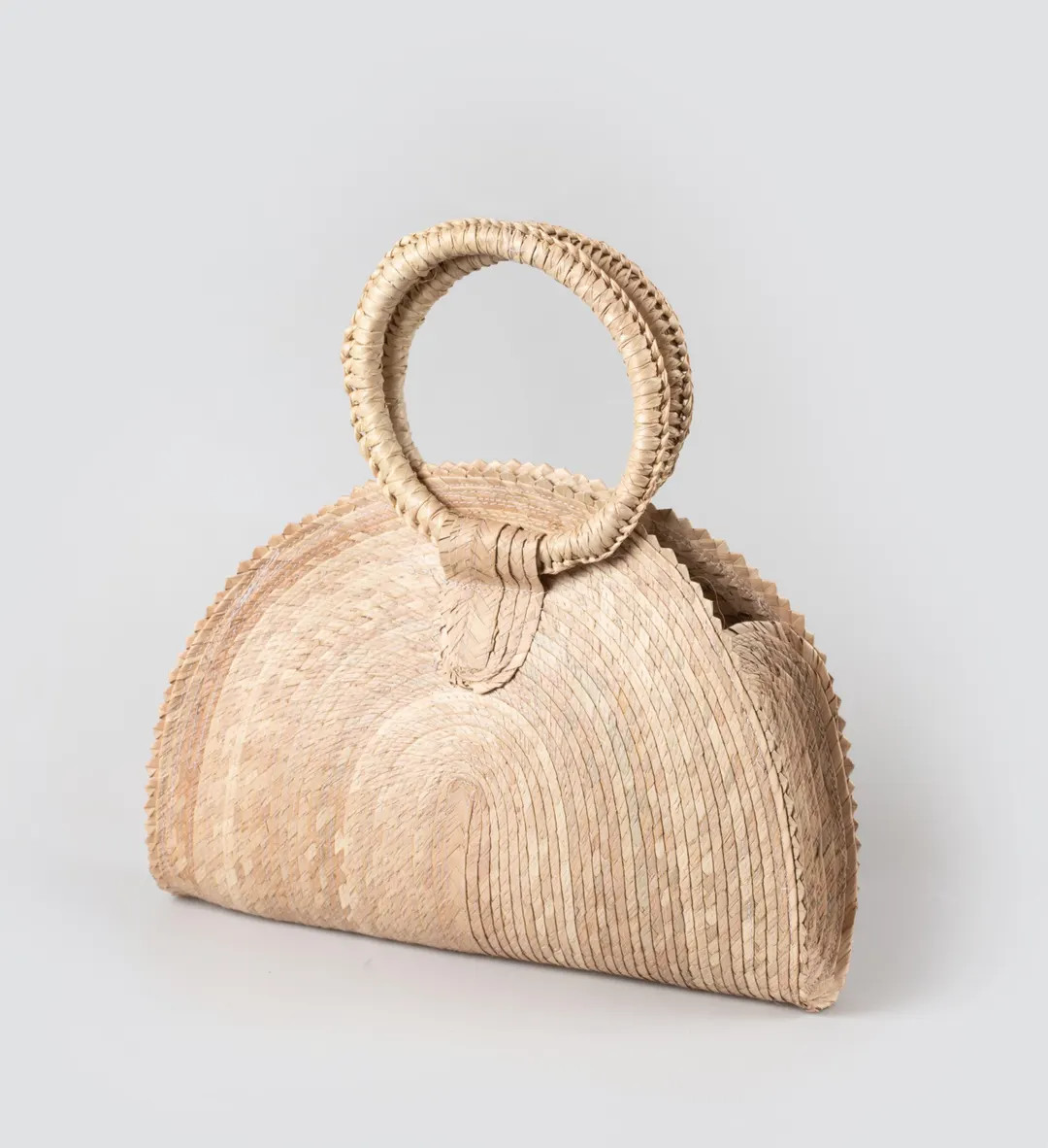 Handwoven Palm Leaf Basket: Mexican Straw Bag, Destination Wedding Gift | Etsy (US)