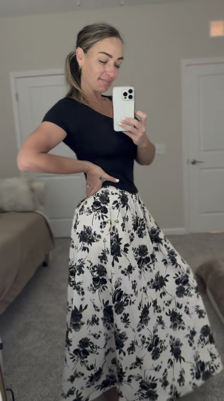 I just love this maxi skirt! It feels so well made and high quality! The waist band is stretchy and has a drawstring, and it can be dressed up or down for whatever you have planned for the day. Lightweight and flowy and great for spring and summer. And it comes in a few color options AND is on sale right now! 🎉

#LTKFindsUnder50