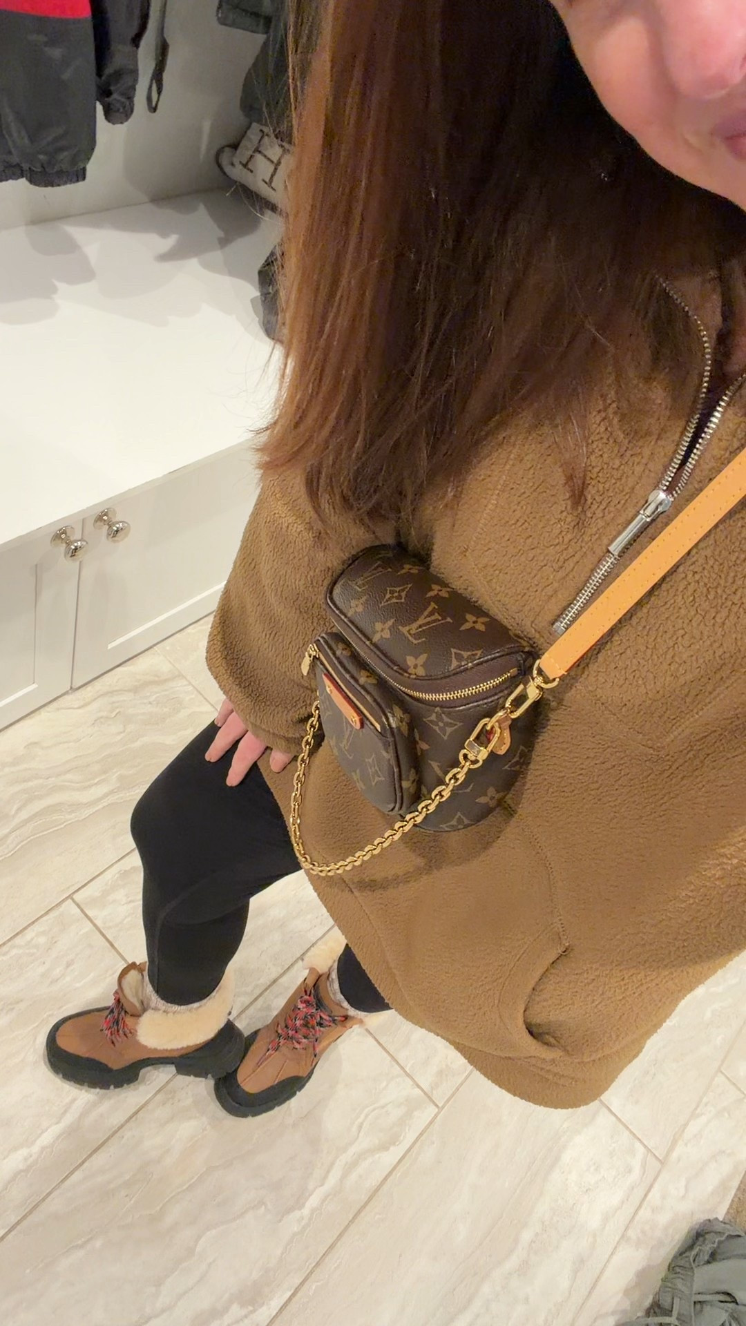 Take the new winter boots for a spin in the snow!  If you are between sizes, I would definitely go up a half or a whole size.  I did get my true size and they were a little snug with thicker socks, but they did break in throughout the day.

#LTKootd #LTKdayinmylife #LTKOver40