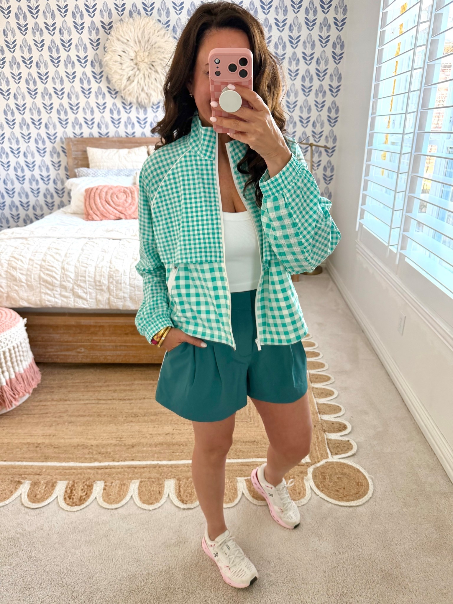 Small jacket 
Medium tank
Medium short 
30% off-ends Saturday night
.


#LTKmomlife #LTKSaleAlert #LTKSeasonal