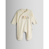 JoJo Maman Bébé Pure Cotton My First Easter Sleepsuit (0-12 Mths) White | Marks & Spencer (UK)