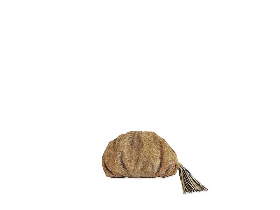 Rebecca Minkoff Ruched Clutch (Gold) Clutch Handbags | Zappos