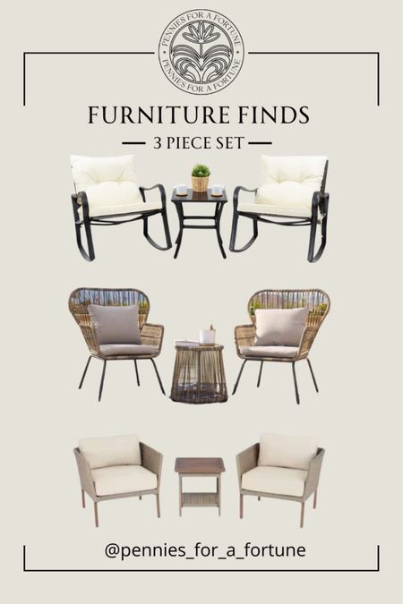 Furniture finds from Home Depot, 3 piece seating sets, affordable and such a nice addition to your patio
Furniture finds, ltk sale alert, ltk style tip, outdoor finds, Home Depot finds

#LTKSaleAlert #LTKStyleTip #LTKOver40