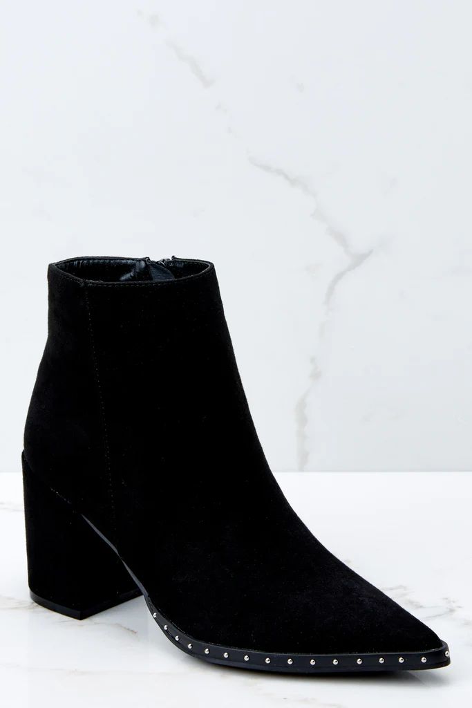 Get This Going Black High Heel Ankle Boots | Red Dress 