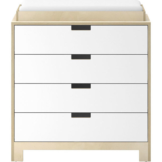 Juno 4 Drawer Changer, Natural | Maisonette