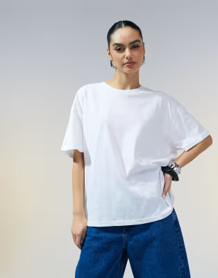 ASOS DESIGN oversized t-shirt in white | ASOS (Global)