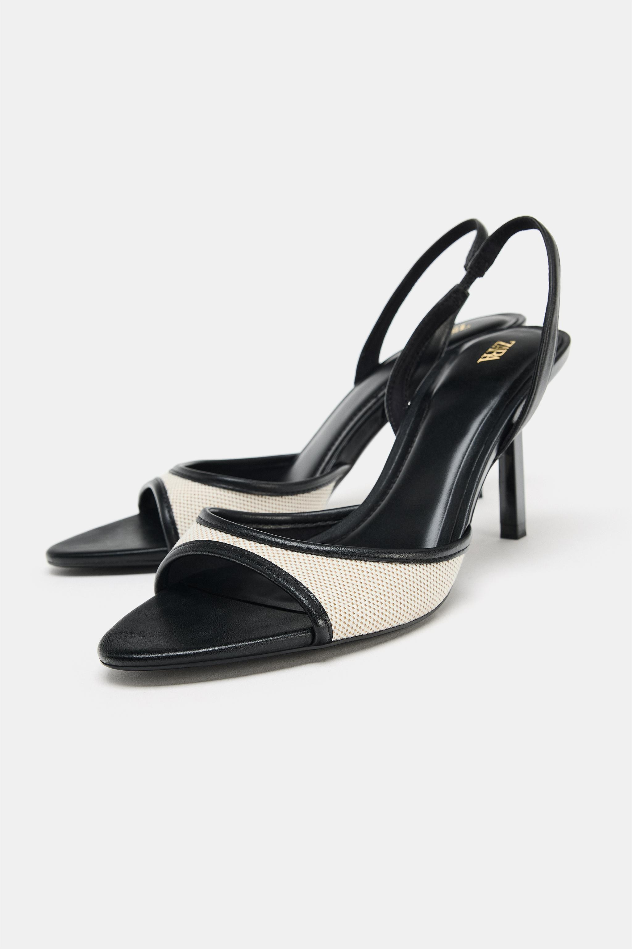 COMBINED HEELED SANDALS | Zara US