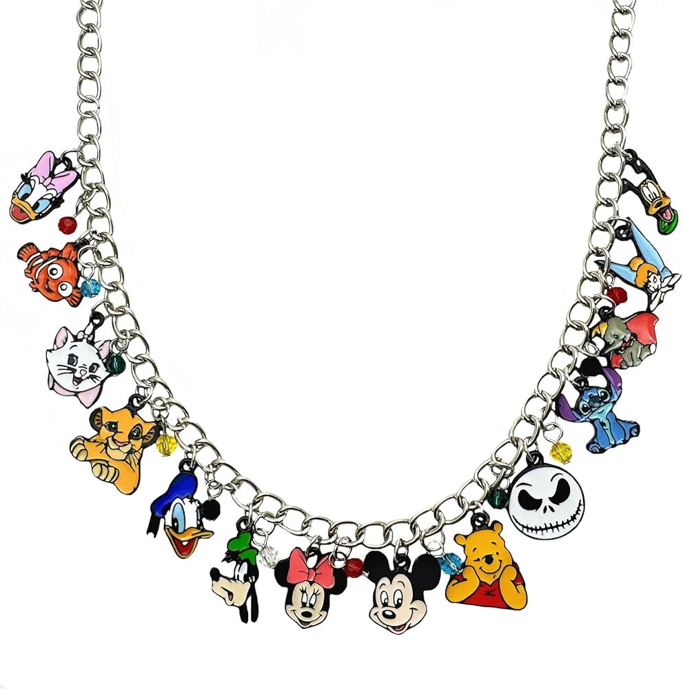 Necklace Cosplay Metal Charm Necklace Gifts for Woman | Amazon (US)