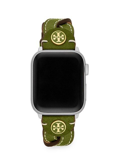 TB Braided Leather Apple® Watch Strap | Saks Fifth Avenue