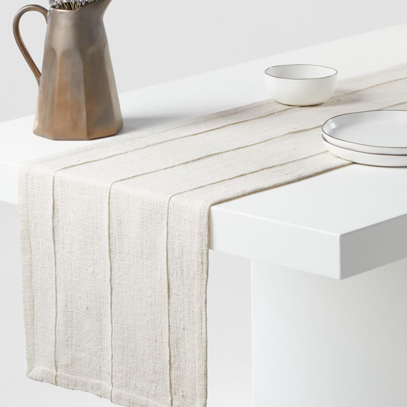 Matthew 108" Mudcloth Runner by Leanne Ford + Reviews | Crate & Barrel | Crate & Barrel
