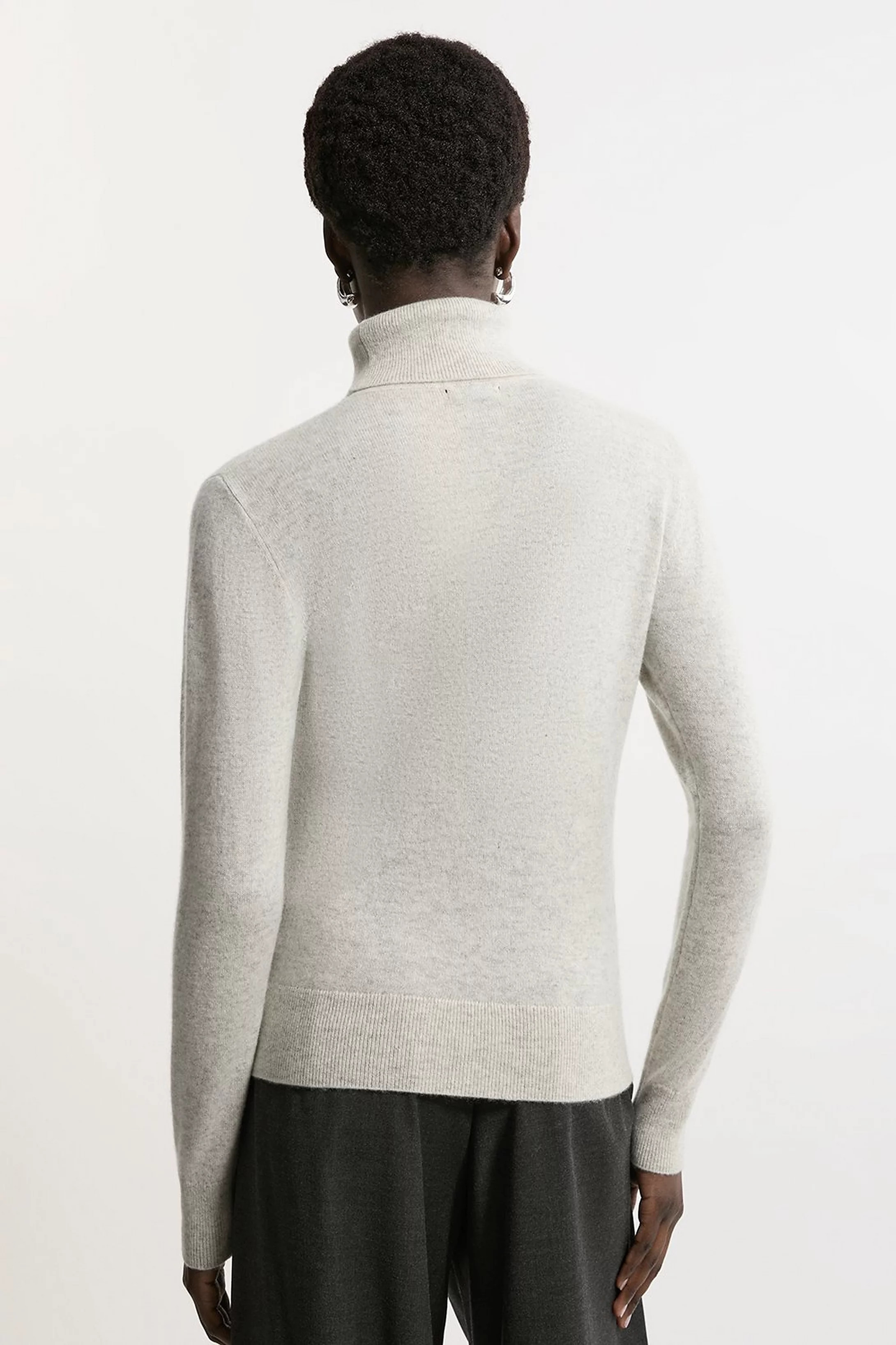 Cashmere Knitted Roll Neck | Karen Millen | Karen Millen UK + IE + DE + NL