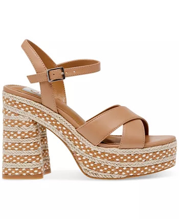 Women's Wilsun Crossband Ankle-Strap Platform Dress Sandals | Macy's