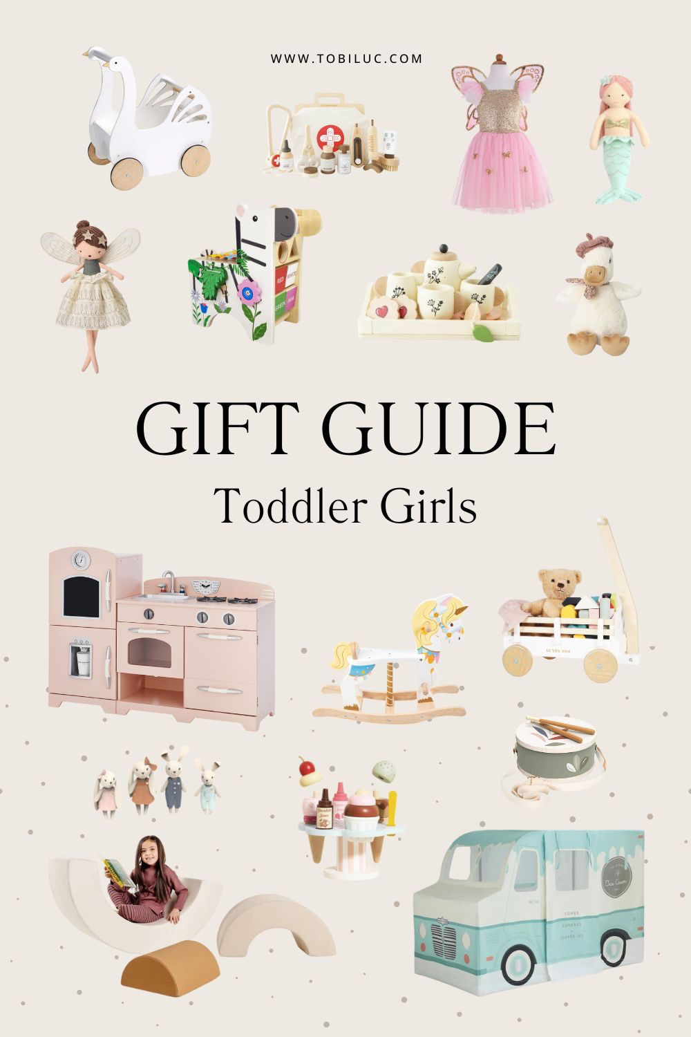 Christmas Gift Guide for Toddler Girls. So Perfect Ideas for the Holiday Season. 

 #LTKGiftGuide #LTKHoliday #LTKKids
