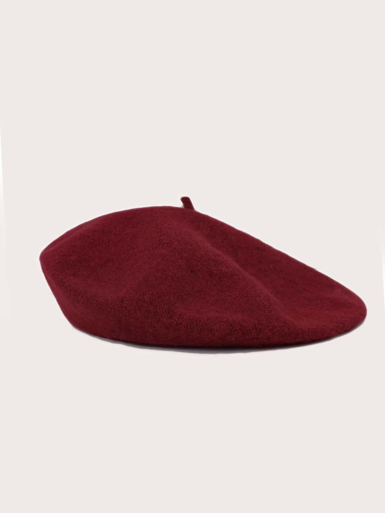 Béret Minimaliste Uni Décontracté | SHEIN