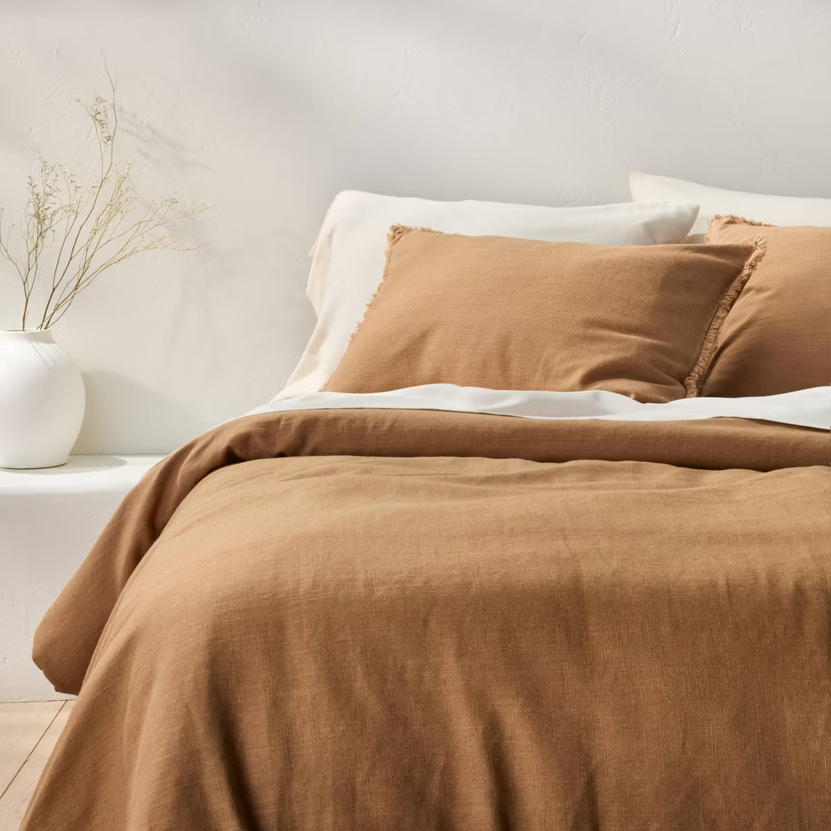 Heavyweight Linen Blend Comforter & Sham Set - Casaluna™ | Target