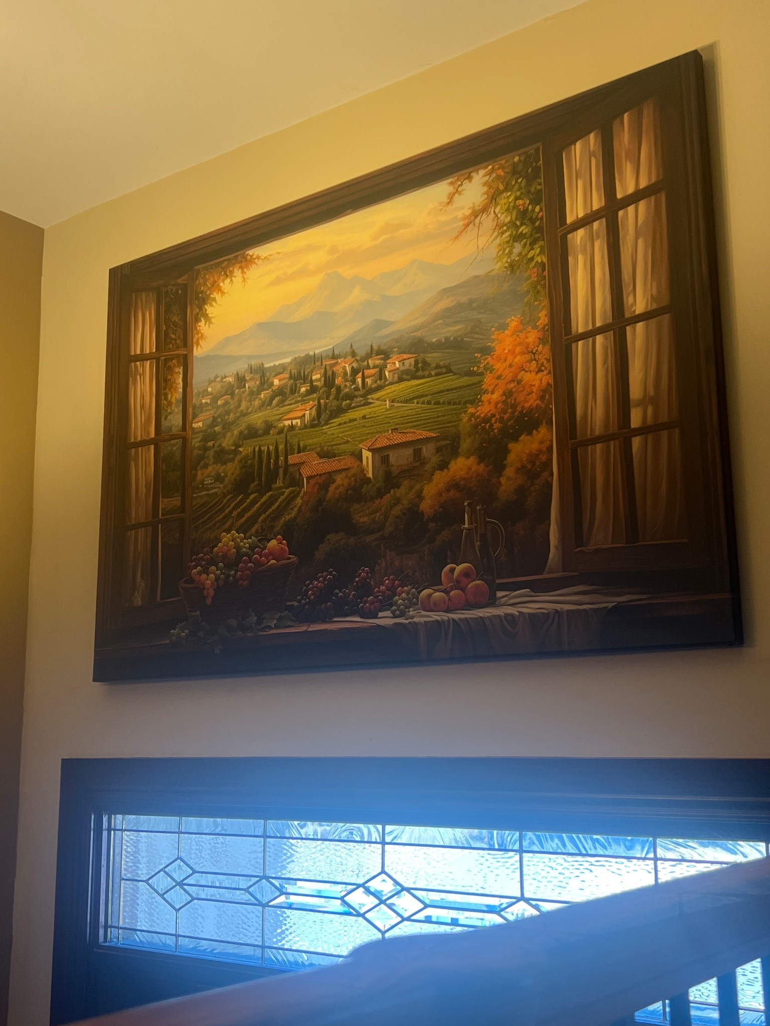 Loving my new Tuscany art piece.. let the daydreams of looking out of a Siena window begin 😍🇮🇹 #ltkart #ltkhome #italy #siena #tuscany #cypresstrees #wallart 

#LTKTravel #LTKU #LTKHome