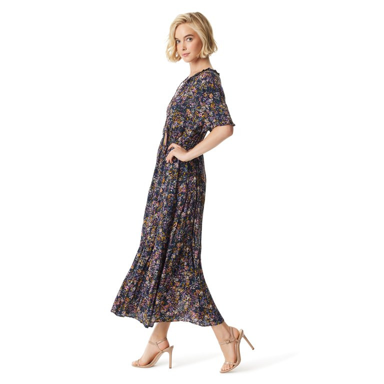 Jessica Simpson Women's and Women's Plus Phoebe Maxi Dress - Walmart.com | Walmart (US)