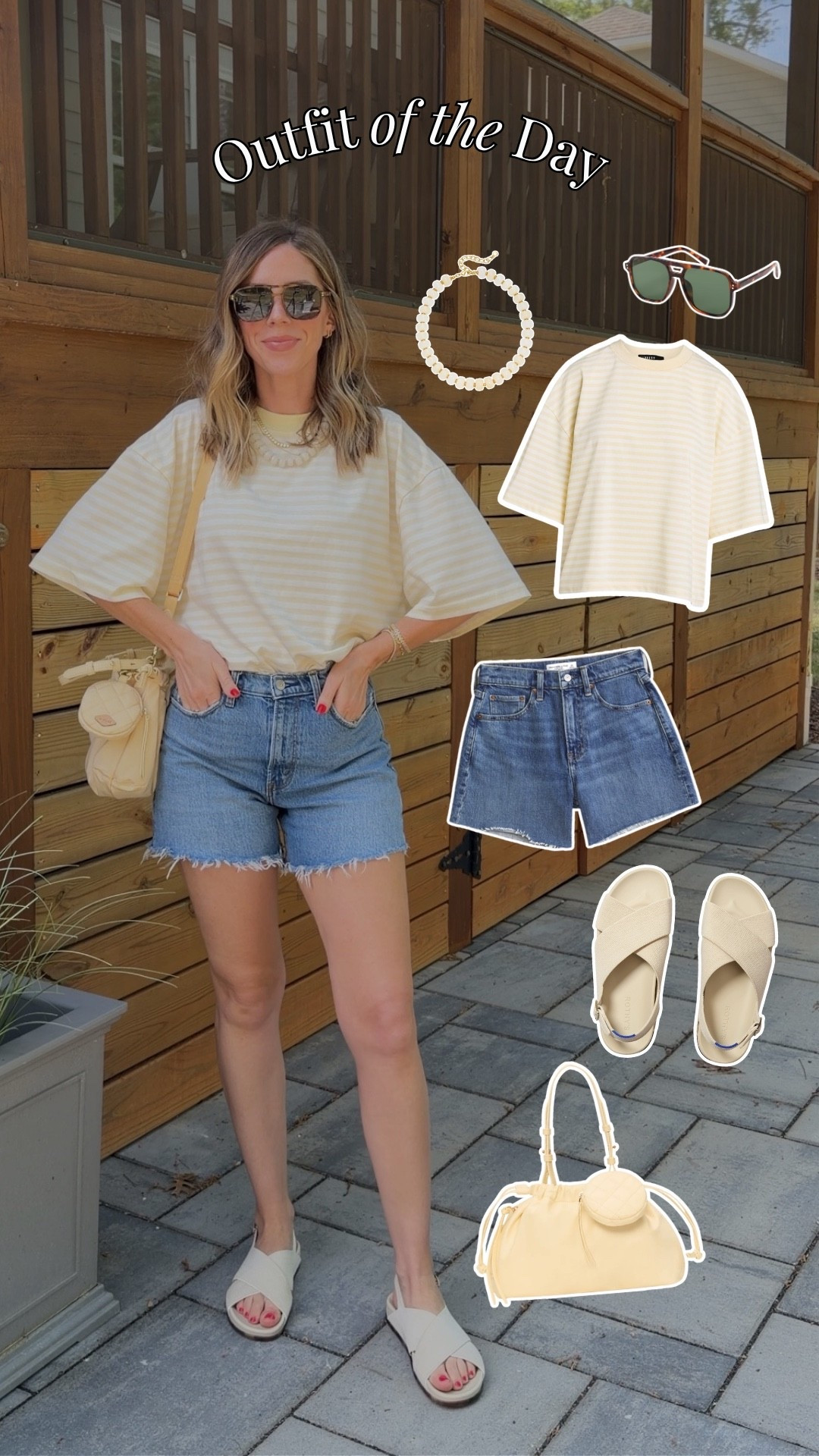 Can’t go wrong with these jean shorts from @abercrombie - they’ve been a favorite for years! Paired with these @Rothy's sandals that are comfortable to wear and walk in all day  

#LTKSaleAlert #LTKootd