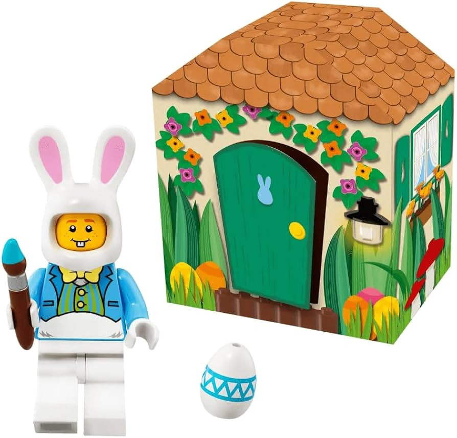 LEGO Easter Bunny Hut Iconic Easter Minifigure Set (5005249) | Amazon (US)