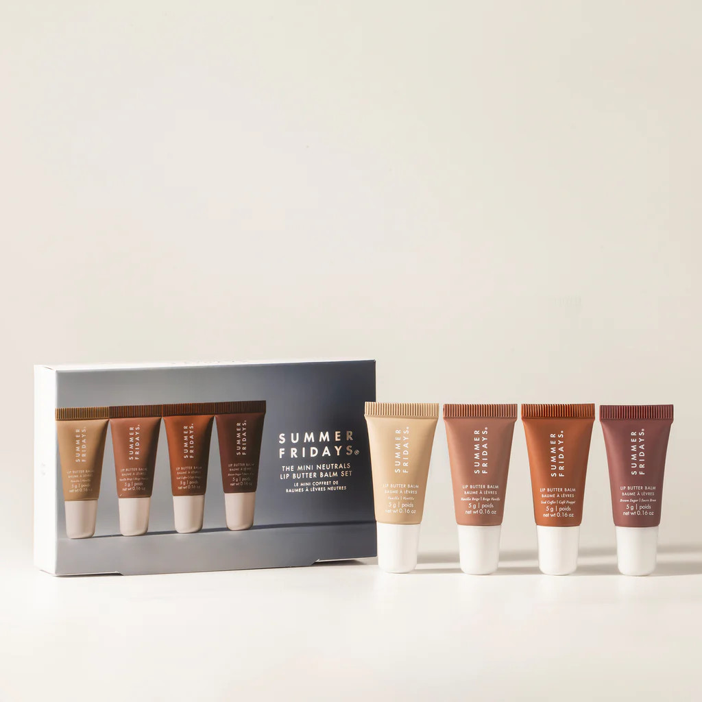 Mini Neutrals Lip Butter Set | Summer Fridays (US)
