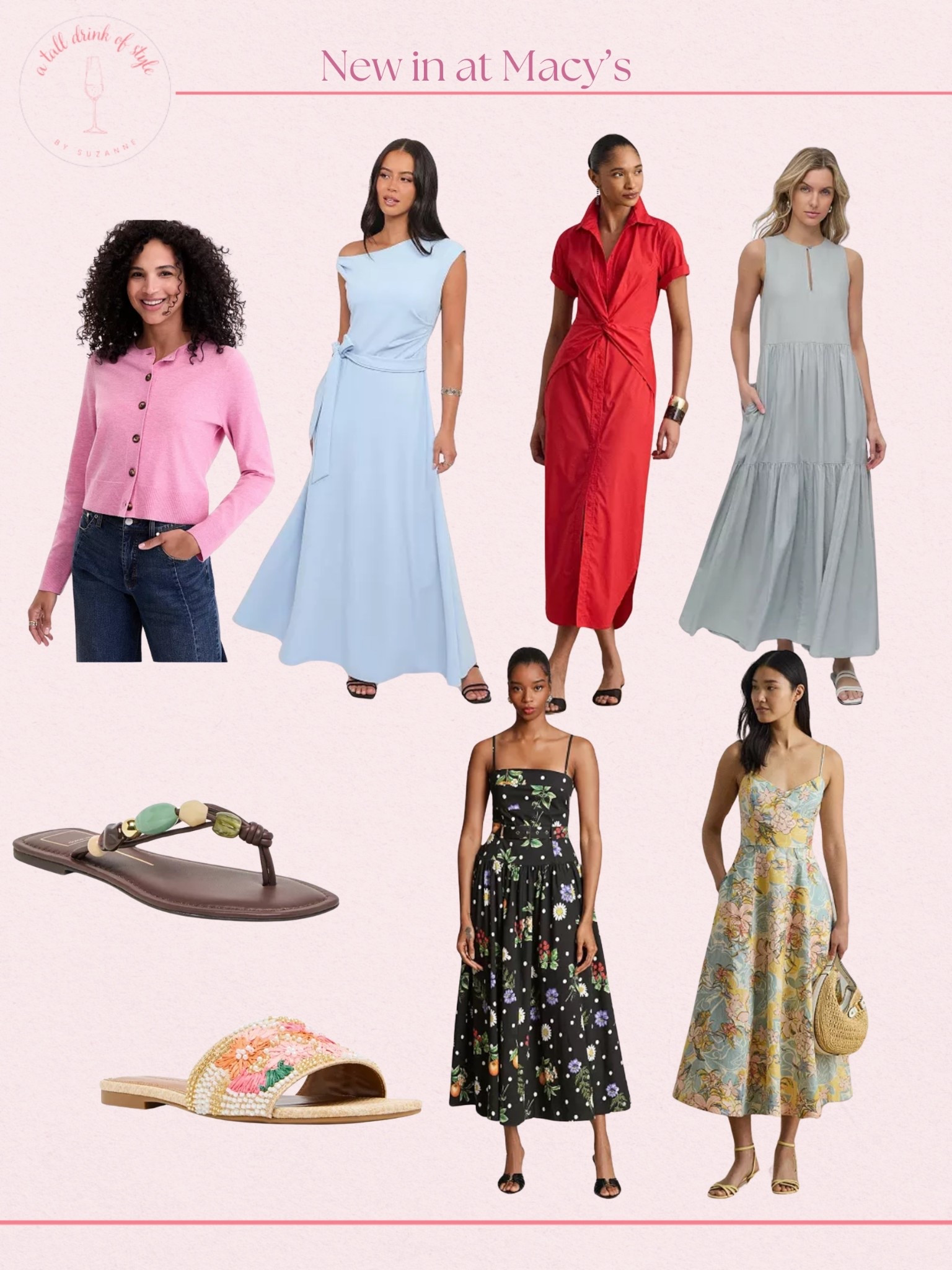 New in at Macys! 

Looking for a spring dress? Wedding season is coming. Date night out? Brunch with the girls? 

Whatever your spring needs may be, Macy’s has you covered! 

#LTKOver40 #LTKTall #LTKSeasonal